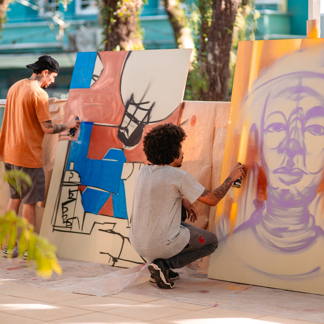 Live Painting com Digo Tibano e Pepe Fontanari